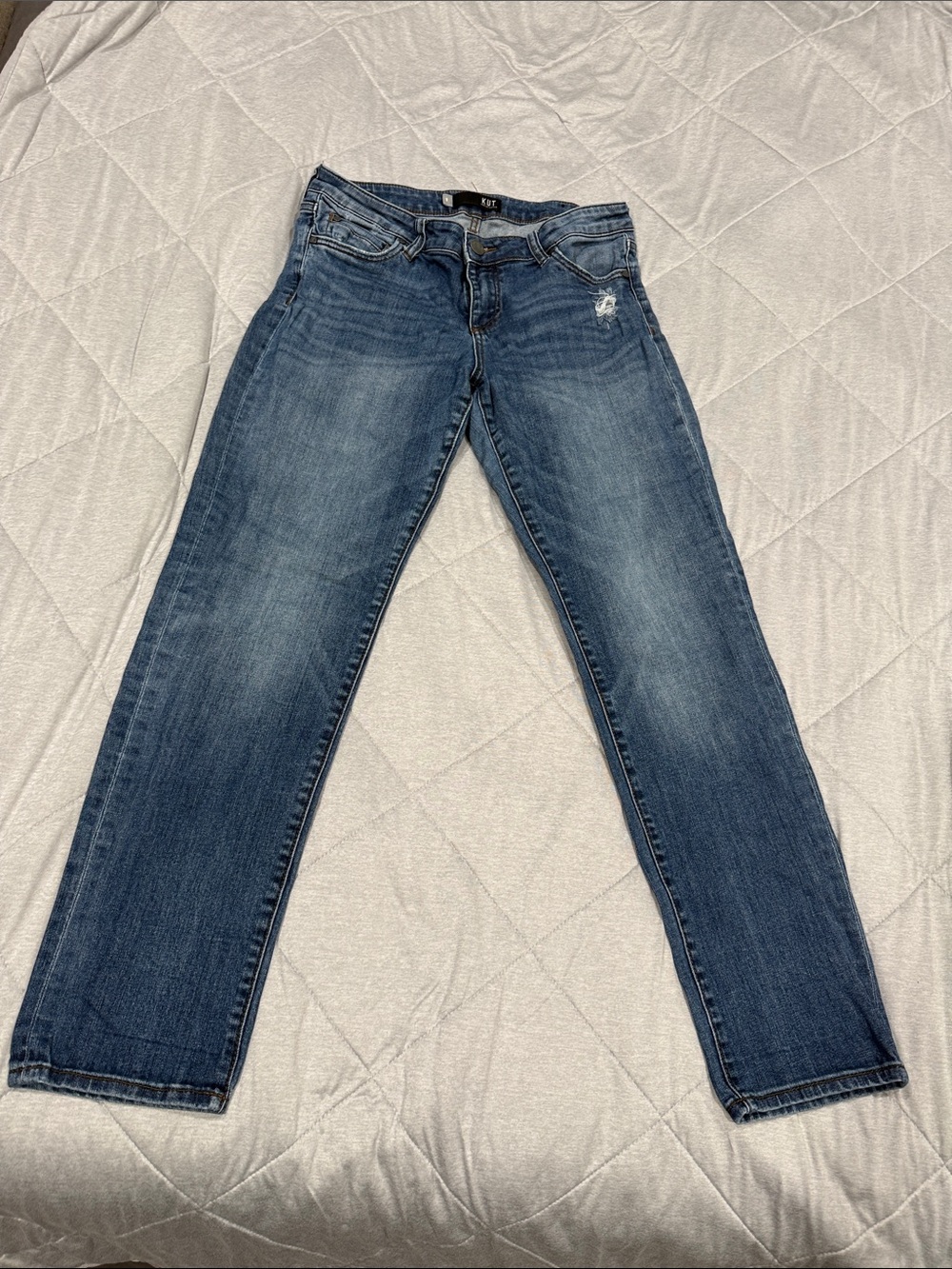 KUT jeans, Catherine Boyfriend jeans, size 8